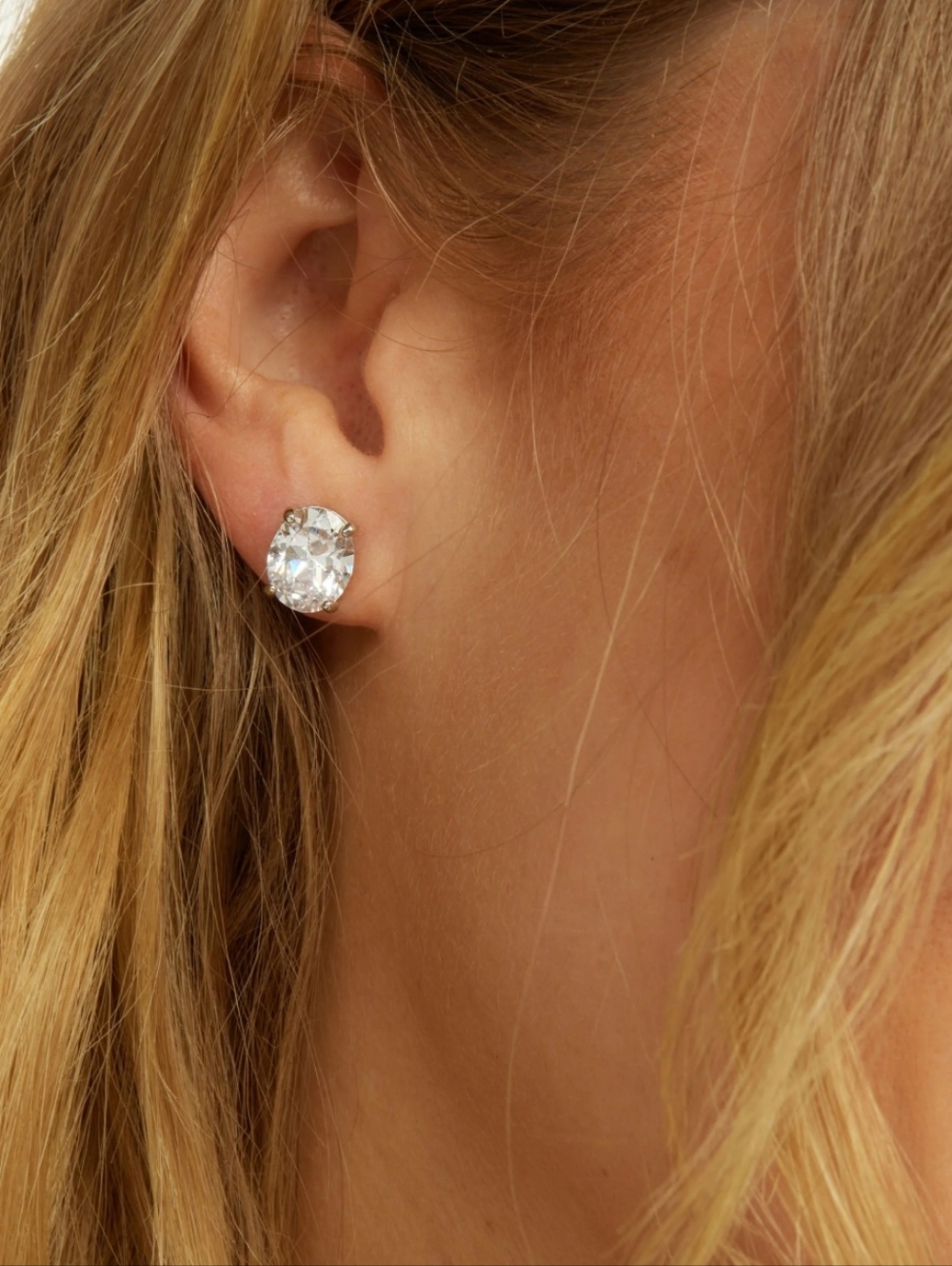 Melinda Maria Hello Gorgeous Studs 10mm Silver New - FIRM ✨️
